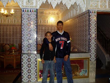 c moi yassine et mon grand frére mehdi